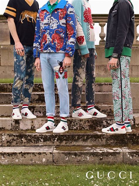 outfit gucci sneakers|Gucci ace sneakers men outfit.